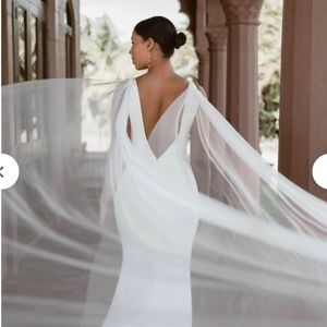 Made With Love Bridal detachable tulle wings